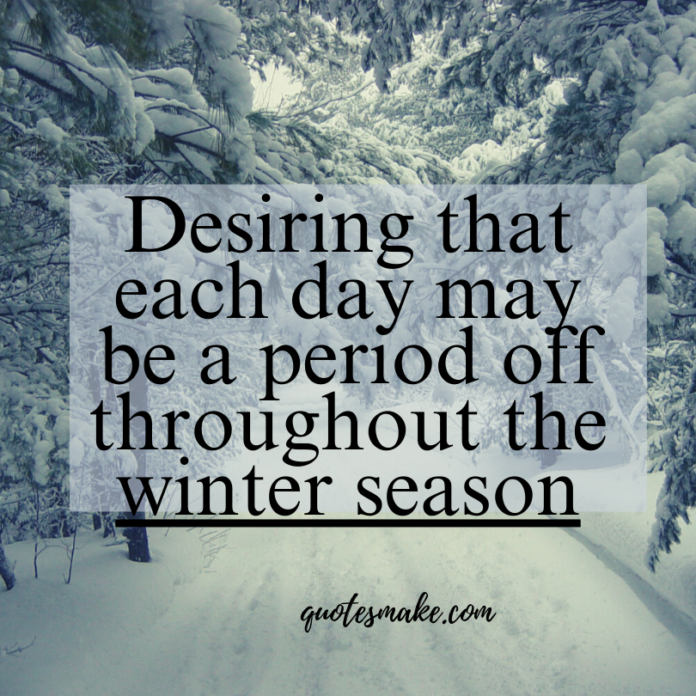 quotes for winter break