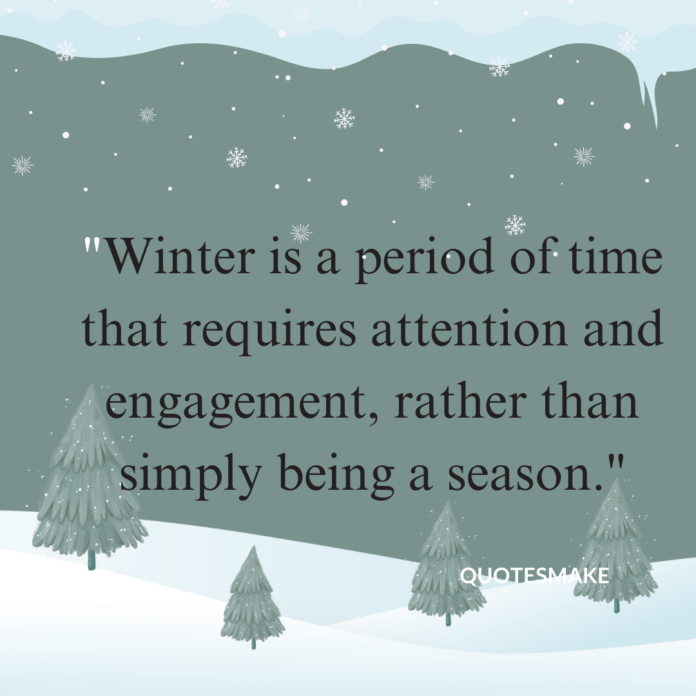 winter inspirational quotes for work